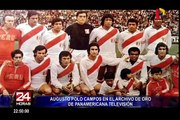 Augusto Polo Campos en el archivo de Panamericana Televisión