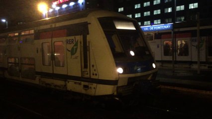 Deux Z 22500 ( MI 2N ) - RER E - Val-de-Fontenay