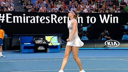 Kerber v Sharapova AO2018 R32