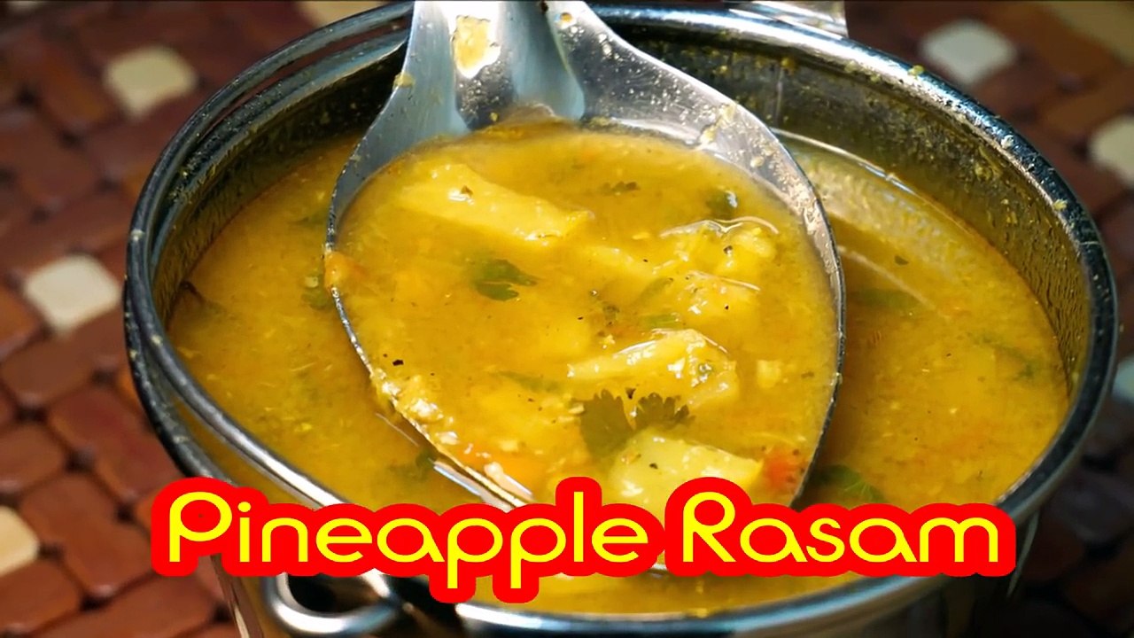 Pineapple Rasam | Samayal Manthiram