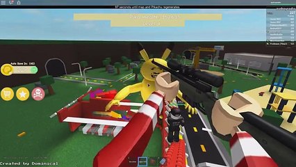 Roblox Escape A Very Hungry Pikachu Pika Destroys Walmart