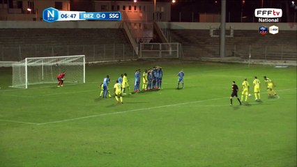 Coup franc dangereux pour l'Entente!