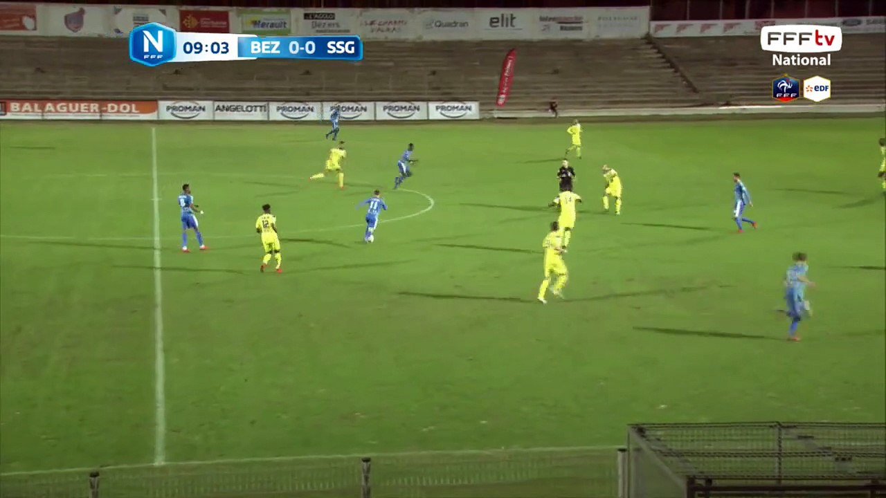 Belle première action des Biterrois