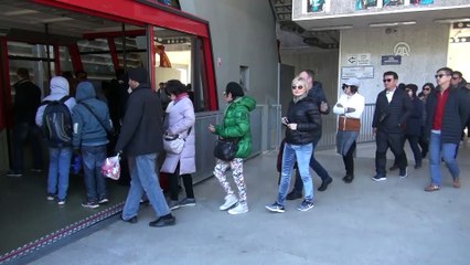 Antalya'da kar ve deniz keyfi bir arada