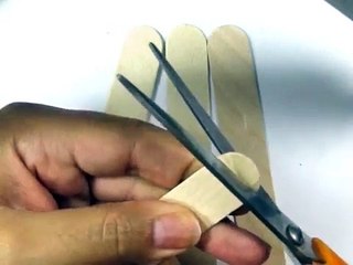 DIY Baby Crib (Sleigh) Dollhouse Furniture Miniature Tutorial