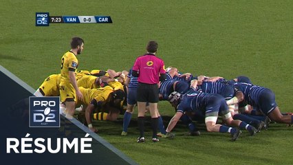PRO D2 - Résumé Vannes-Carcassonne: 12-13 - J20 - Saison 2017/2018