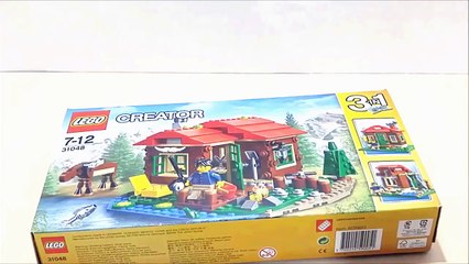 LEGO CREATOR 31048 LAKESIDE LODGE【Assembly movie】