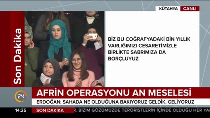 Afrin operasyonu sahada fiilen başlamıştır