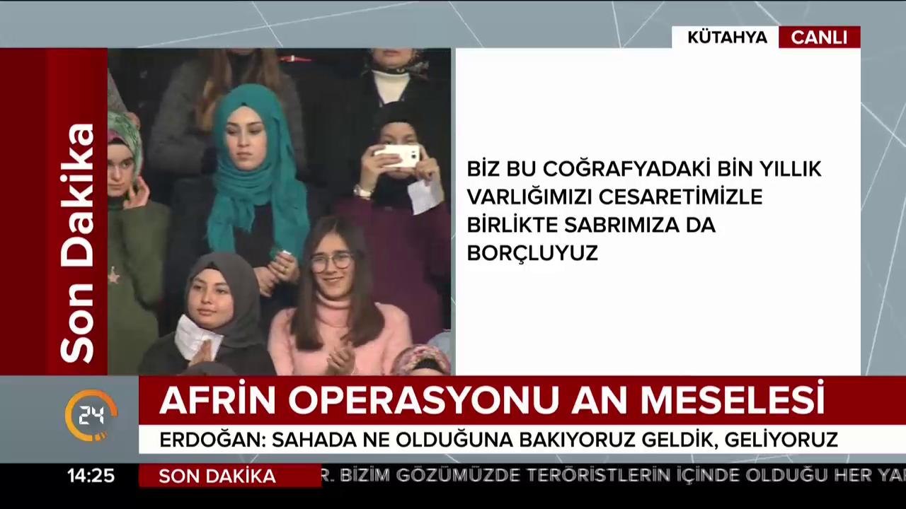 Afrin operasyonu sahada fiilen başlamıştır