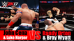 John Cena & Luke Harper vs Bray Wyatt & Randy Orton