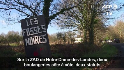 NDDL: sur la ZAD deux boulangeries côte à côte, deux statuts