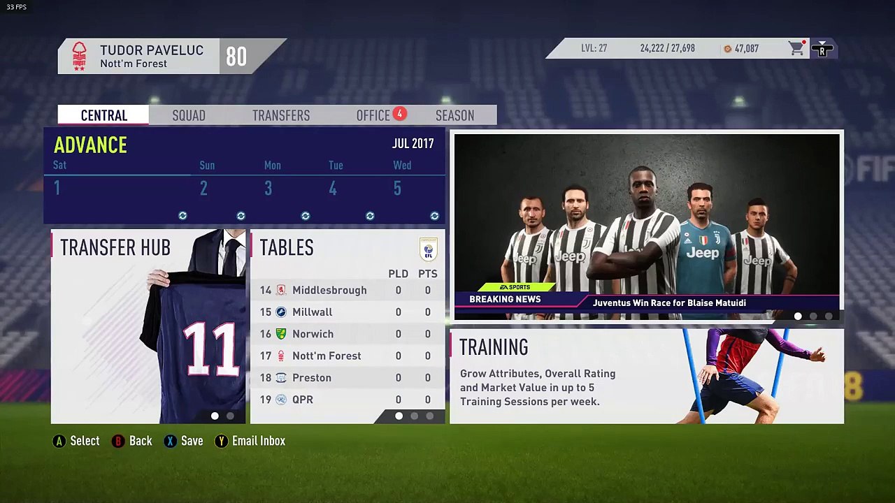 FIFA 18 CAREER MODE:NOTTINGHAM FOREST[1]:REMONTAM ECHIPA