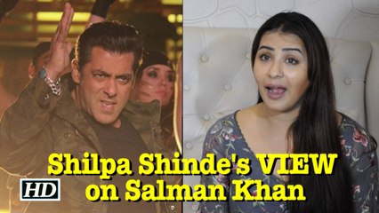 Shilpa Shinde's VIEWS on Salman Khan in Bigg Boss