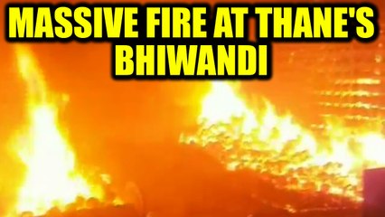 Massive Fire At Babla Compound in Thane’s Bhiwandi | OneIndia News