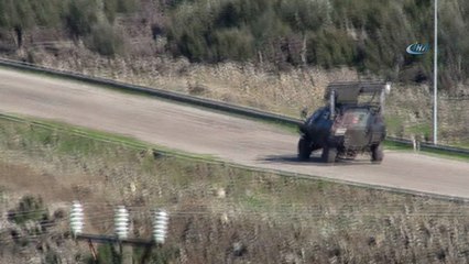 Afrin sınırında “Fetih Marşı”