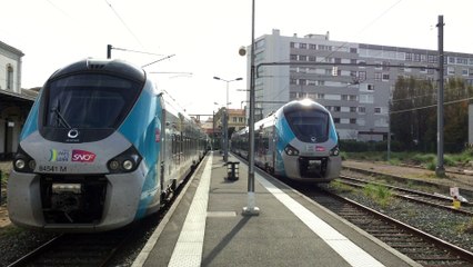 B 84500 et Z 51500 ( Régiolis) - TER Pays de la Loire - Les Sables d'Olonne