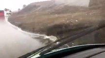 Rrotullohet një kamion në Gjilan [Video]