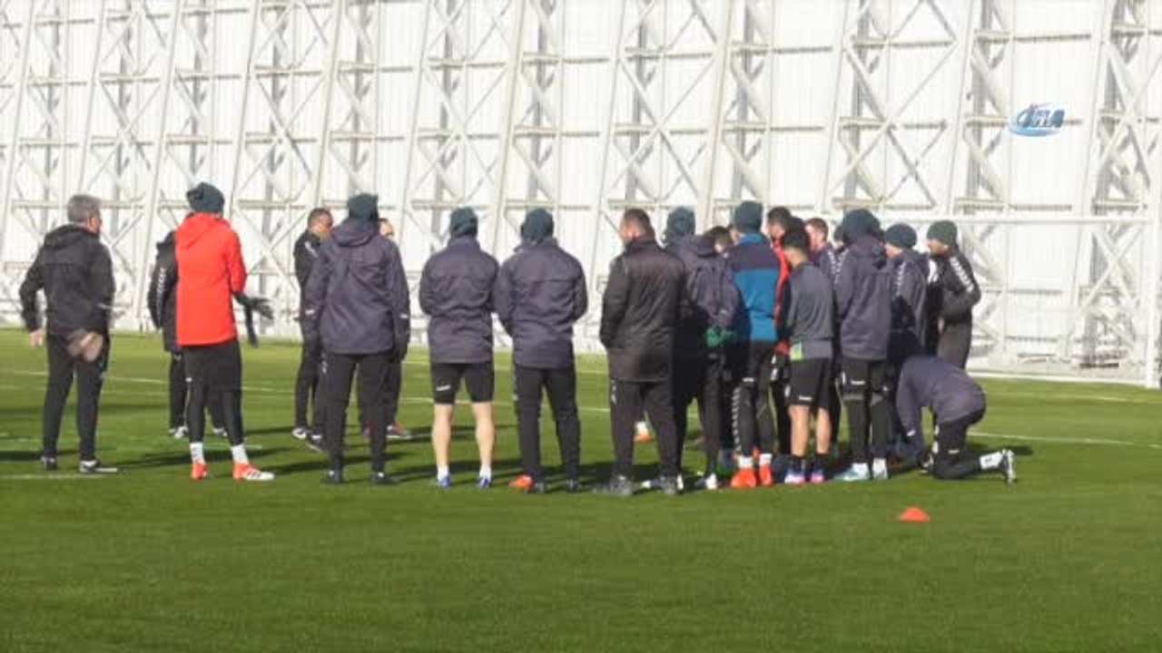 Atiker Konyaspor, Trabzonspor Maçının Son Çalışmasını Yaptı