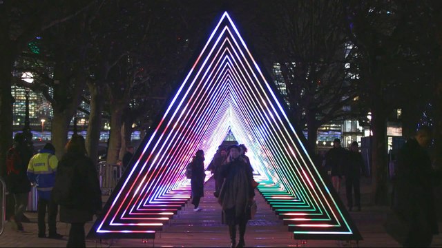 London Lumiere festival: City in different light