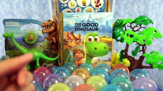 THE GOOD DINOSAUR Mega Toy Opening Dinosaur Surprise Eggs Vending Machine ft Arlo by ToyRap