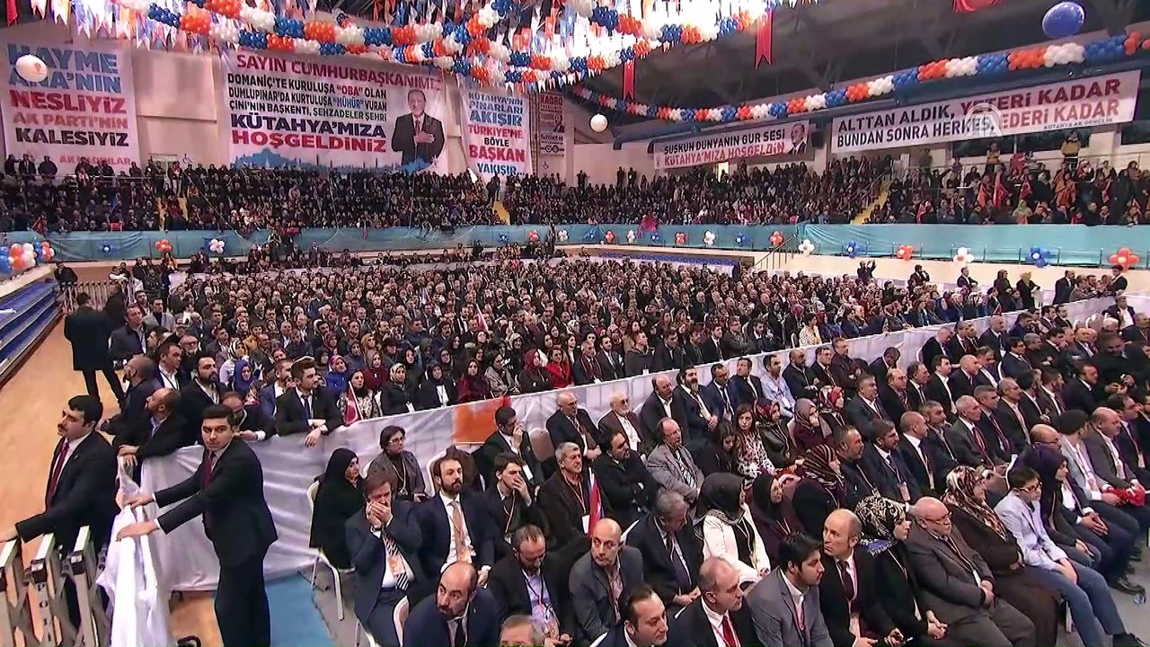 Cumhurbaşkanı Erdoğan: 'Suriye'de işgalciler, ülkenin tarihini, kültürünü, medeniyetini yok eden terör örgütleri ve destekçileridir' - KÜTAHYA