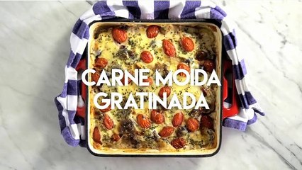 Carne Moída Gratinada