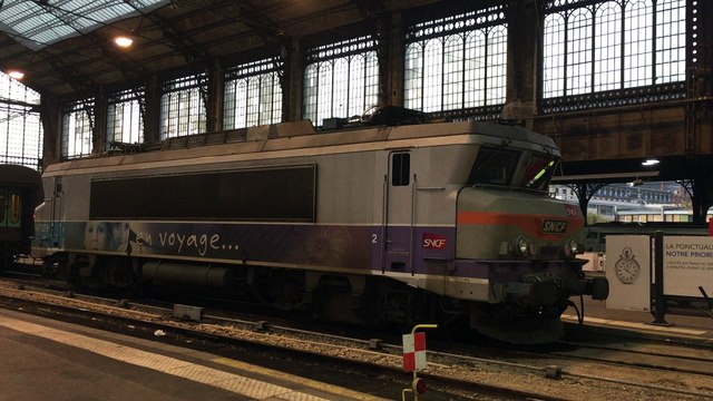 BB 7200 ( Nez cassés ) - Intercités - Gare d'Austerlitz