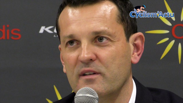 Cyclisme - Cédric Vasseur : L'objectif de l'équipe Cofidis pour 2018 sera une victoire d'étape sur le Tour de France et l'un des Monuments