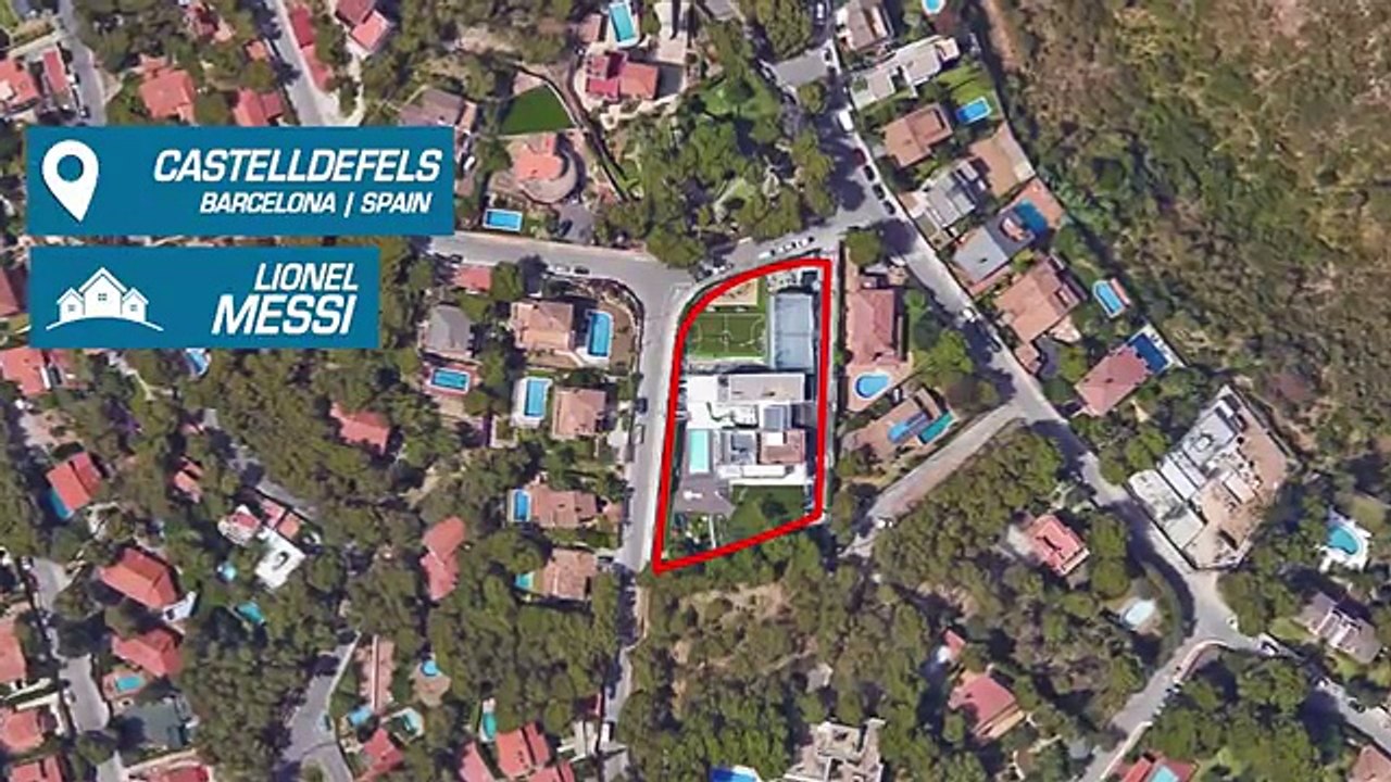 Lionel Messi dévoile quelques images de sa somptueuse villa. (vidéo)