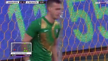 Khalid Boutaib (Penalty missed) Osmanlispor-0-0 Yeni Malatyaspor 20.01.2018