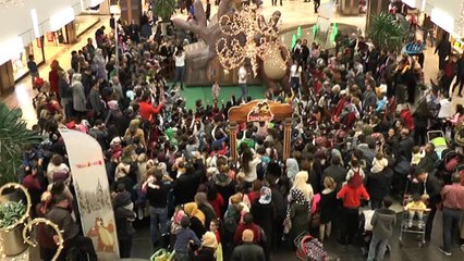 Gaziantepli çocukların Maşa ile Kocaayı’ya yoğun ilgisi