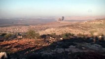 Türk savaş uçakları Afrin'de terör örgütü PYD/PKK'ya ait gözlem noktasını vurdu - İDLİB