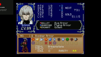 Castlevania Dawn of Sorrow, gameplay Español 1,El gigante Balore y el poder de romper el hielo
