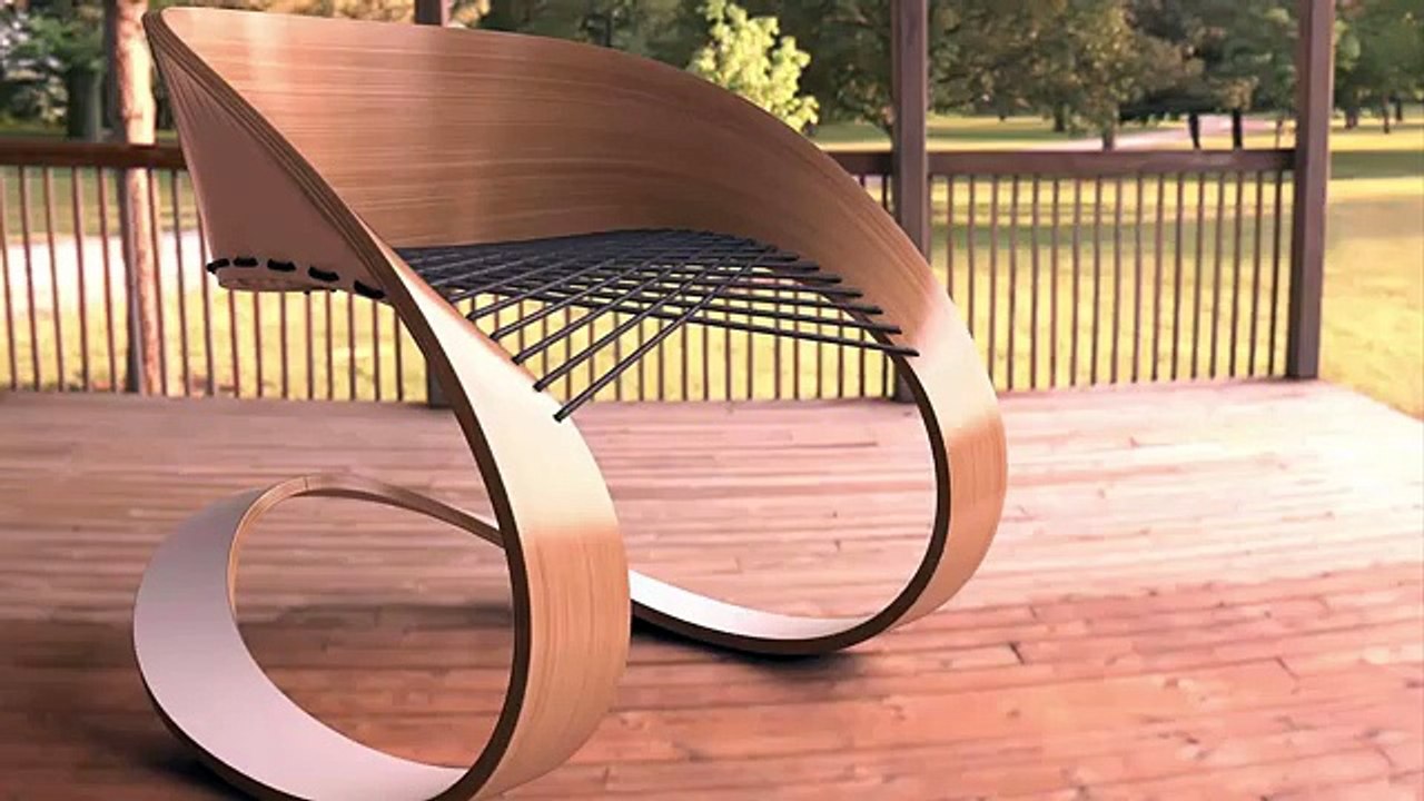 Incredibly creative furniture Design - Original chairs in a modern interior - 2018