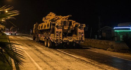 Afrin'e Kara Harekatı Kapıda! Tanklar Sınıra Yığıldı