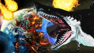 Hungry Shark World - Тёмный Мегалодон!