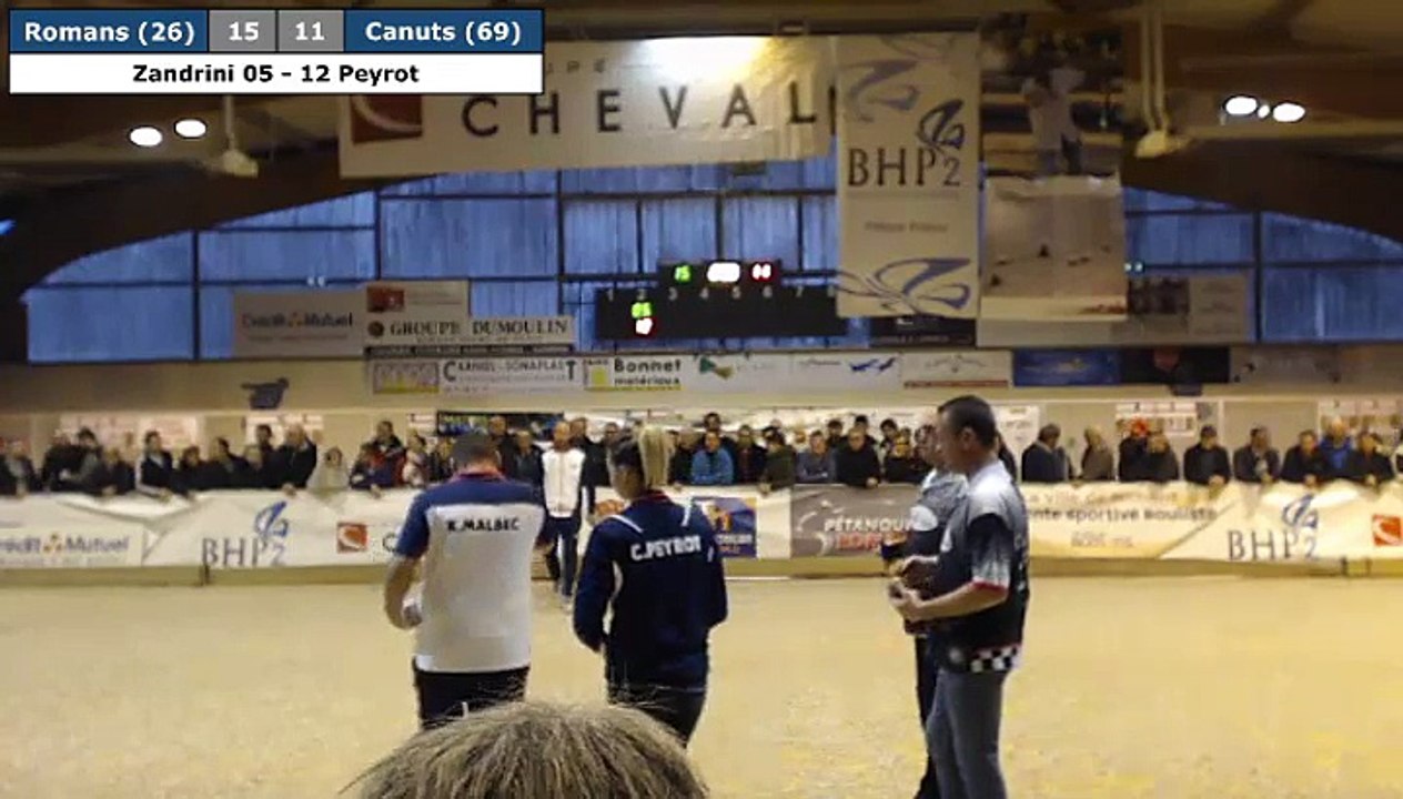 Coupe de France des Clubs à Romans : la triplette décisive !