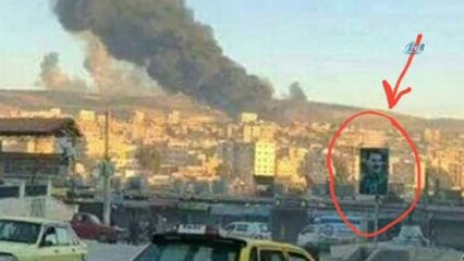 Afrin Sokaklarında Terörist Başı Öcalan'ın Fotoğrafı Böyle Görüntülendi