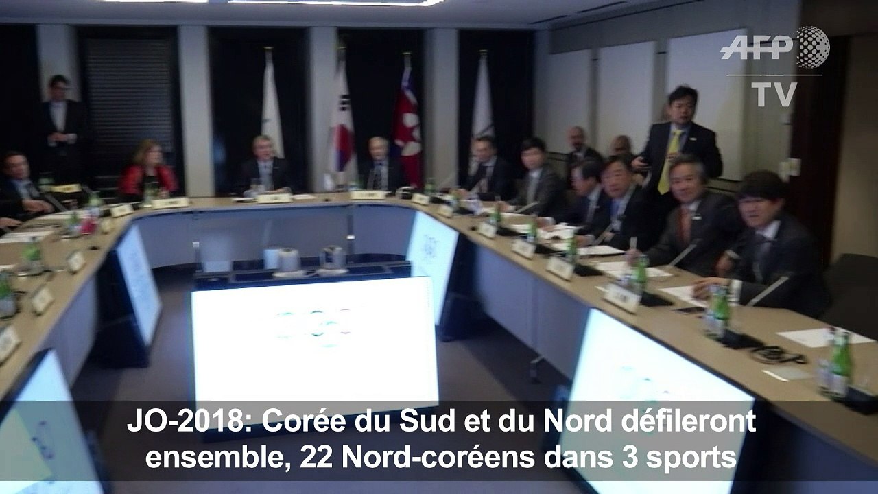 JO-2018: les deux Corées défileront ensemble