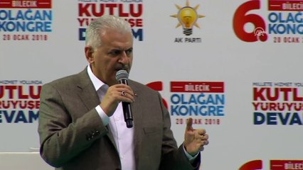Başbakan Yıldırım: 'Bizim siyasi hırsımız yok, hizmet aşkımız var' - BİLECİK