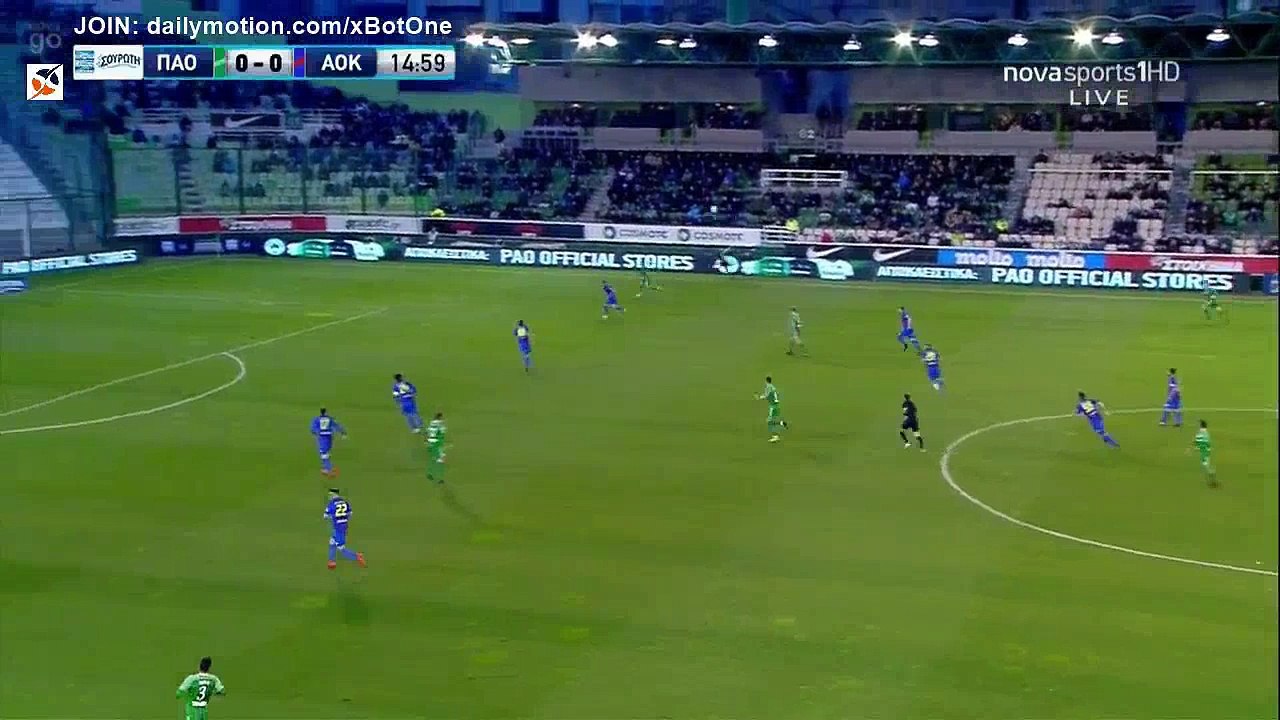 Christos Donis Goal HD - Panathinaikos 1 - 0 Kerkyra - 20.01.2018