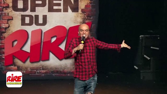 Rachid Badouri aux Open du rire