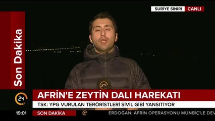 Afrin'e Zeytin Dalı Harekatı