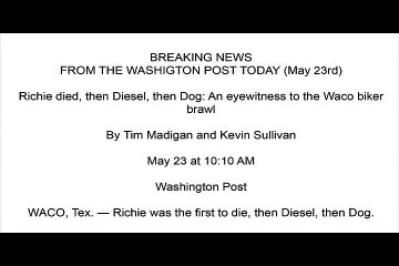 Washington Post News Article Waco (2015)