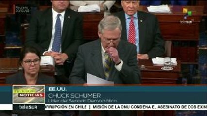 Télécharger la video: Gobierno de Estados Unidos inicia cierre parcial por falta de fondos