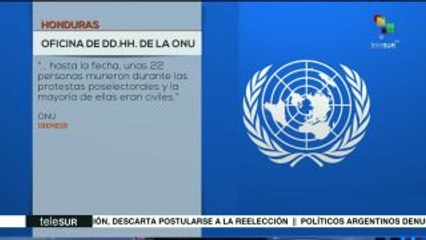 Oficina de DDHH de ONU en Honduras, preocupada por violencia militar