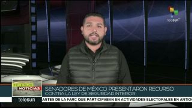México: senadores presentan recurso contra Ley de Seguridad Interior