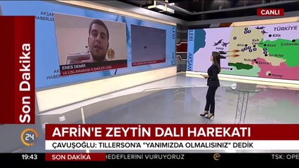 Afrin'e Zeytin Dalı Harekatı