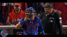 Nationals tagged out in 8th inning as rule is overturned - Game 5 NLDS Cubs vs Nationals 2017