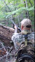 Violent Black Bear Attack After Being Shot Out Of A Tree!